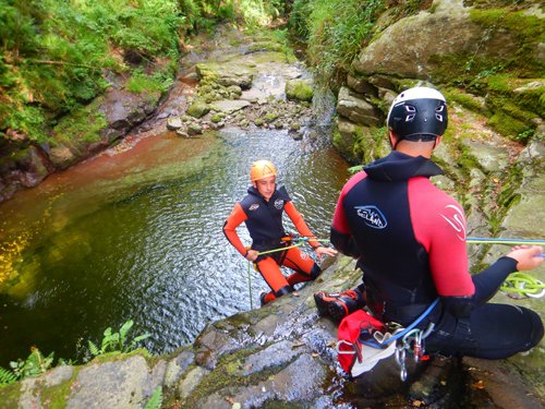 Medio - Barranquismo en Cantabria. VALCAN