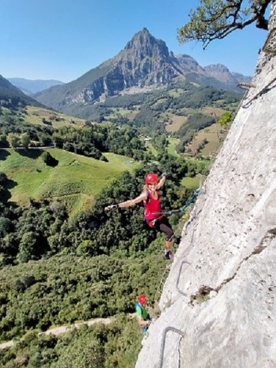 Via ferrata iniciación
