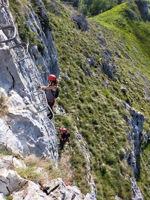 Vía ferrata el Torreón de Lierganes