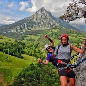 Vías Ferratas el caliz Cantabria