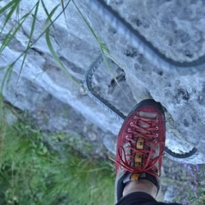 material via ferrata el caliz