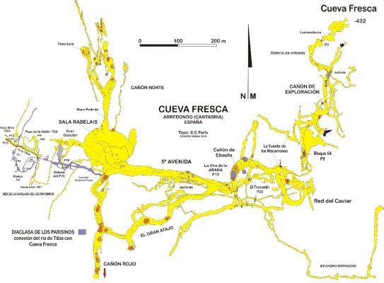 recorridoo cueva fresca sala rabelais
